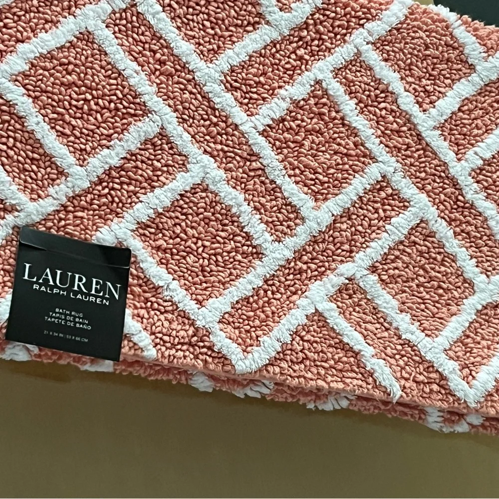 Lauren Ralph Lauren Bath rug NWT Firm Price!